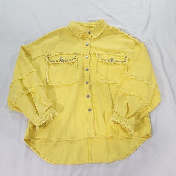 POL Heavily Distressed Lightweight Jean Jacket | EUC! Medium
Lot L - Picture 3 of 7